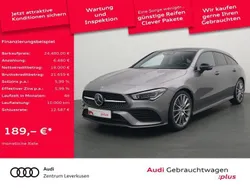 Grau Gebraucht 2020 Mercedes CLA200 AMG line Kombi | 25.680 € (Teuer)