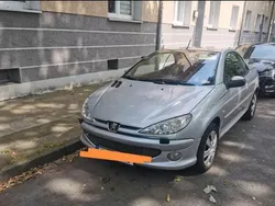 Silber Gebraucht 2003 Peugeot 206 CC Cabrio | 1.000 € (Superpreis)