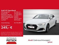 Weiss Gebraucht 2024 Audi A5 Sportback Advanced Kleinwagen | 41.550 € (Guter Preis)