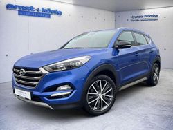 Blau Gebraucht 2018 Hyundai Tucson Passion Plus SUV | 17.970 € (Etwas zu teuer)