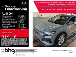 Grau Gebraucht 2023 Audi Q4 e-tron Basis SUV | 28.230 € (Guter Preis)