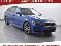 Portimaoblau met. Gebraucht 2021 BMW 330e M Sport Kombi | 25.750 € (Superpreis)