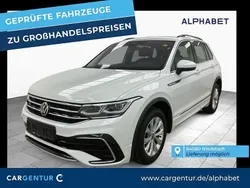 Pure white Gebraucht 2021 VW Tiguan R-line SUV | 28.290 € (Guter Preis)