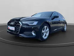 Mythosschwarz metallic Gebraucht 2024 Audi A6 Advanced Plus Kombi | 52.880 €