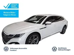 Oryxweiß perlmutteffekt (metallic) Gebraucht 2023 VW Arteon R-line Kombi | 38.440 € (Fairer Preis)