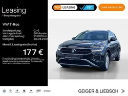Schwarz Gebraucht 2024 VW T-Roc Life SUV | 22.199 € (Guter Preis)