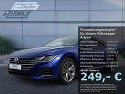 Blau Gebraucht 2022 VW Arteon R-line Kombi | 32.990 € (Fairer Preis)