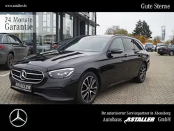 Metalliclack obsidianschwarz Gebraucht 2023 Mercedes E200 Avantgarde | 35.500 €