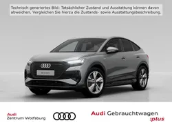 Grau Gebraucht 2025 Audi Q4 Sportback e-tron S-Line SUV | 46.980 €