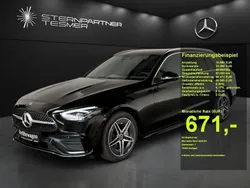 Schwarz Gebraucht 2025 Mercedes C300e AMG Kombi | 59.850 € (Fairer Preis)