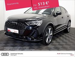 Schwarz Gebraucht 2021 Audi Q3 Sportback S-Line SUV | 36.950 € (Teuer)