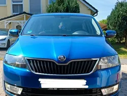 Blau Gebraucht 2015 Skoda Rapid Ambition Limousine | 7.499 € (Guter Preis)