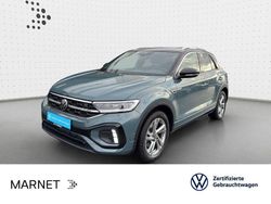 Petroleum blue metallic/schwar Gebraucht 2022 VW T-Roc R-line SUV | 28.430 € (Fairer Preis)