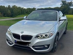 Silber Gebraucht 2015 BMW 218 Sport Line Cabrio | 17.700 € (Fairer Preis)