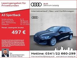 Brillantschwarz Gebraucht 2025 Audi A3 Sportback e-tron Ambiente Limousine | 37.890 € (Teuer)