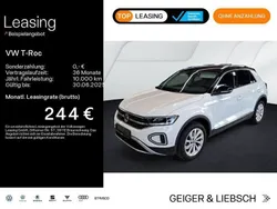 Pure white/schwarz Gebraucht 2024 VW T-Roc Style SUV | 28.499 € (Fairer Preis)