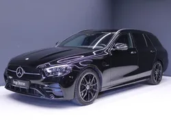 Unilack schwarz Gebraucht 2023 Mercedes E220 AMG Kombi | 48.890 € (Teuer)