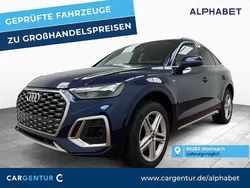 Navarrablau Gebraucht 2022 Audi Q5 Sportback S-Line SUV | 39.295 € (Guter Preis)