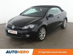 Schwarz Gebraucht 2015 VW Golf Cabriolet LOUNGE Cabrio | 11.820 € (Fairer Preis)
