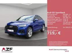 Blau Gebraucht 2024 Audi Q5 Sportback S-Line SUV | 48.480 € (Fairer Preis)