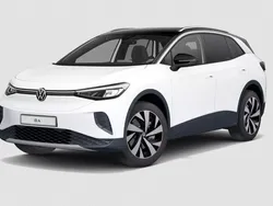 Gletscherweiß metallic schwarz (metallic) Gebraucht 2021 VW ID.4 Pro SUV | 26.900 € (Fairer Preis)