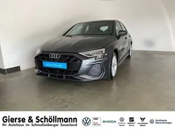 Grau Gebraucht 2024 Audi A3 Sportback S-Line Limousine | 40.950 € (Fairer Preis)