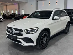 Weiß Gebraucht 2021 Mercedes GLC400d AMG line SUV | 36.999 € (Etwas zu teuer)