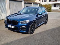 Blau Gebraucht 2018 BMW X3 M Sport SUV | 27.300 € (Fairer Preis)