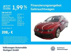 Rot Gebraucht 2024 VW Golf VIII GTI Limousine | 38.930 € (Superpreis)