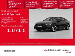 Mythosschwarz metallic Gebraucht 2025 Audi A7 S-Line Kleinwagen | 79.999 € (Fairer Preis)