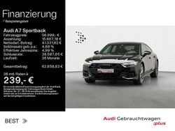 Mythosschwarz metallic Gebraucht 2024 Audi A7 Kleinwagen | 56.449 € (Superpreis)