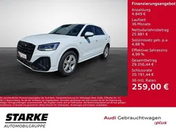Weiß Gebraucht 2024 Audi Q2 S-Line SUV | 30.730 € (Fairer Preis)