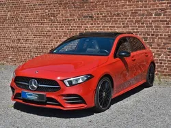 Rot Gebraucht 2018 Mercedes A200 AMG line Limousine | 17.790 € (Fairer Preis)