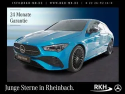 Blau Gebraucht 2024 Mercedes CLA200 Shooting Brake AMG Kombi | 34.950 € (Etwas zu teuer)