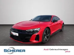 Rot (metallic) Gebraucht 2022 Audi e-tron GT quattro Ambiente Limousine | 54.990 € (Superpreis)