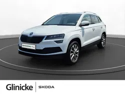 Moonweiss metallic Gebraucht 2022 Skoda Karoq Ambition SUV | 29.880 € (Guter Preis)