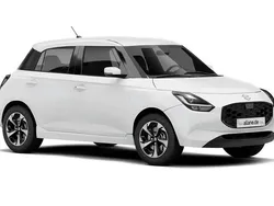 Pure white pearl metallic / mineral gray metallic (weiss) Neu 2025 Suzuki Swift Comfort Limousine | 22.520 €