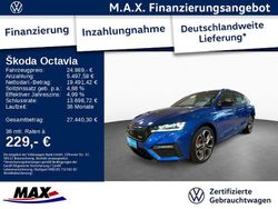 Raceblau metallic Gebraucht 2022 Skoda Octavia RS Kombi | 24.989 € (Guter Preis)
