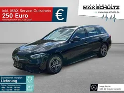 Unilack schwarz Gebraucht 2024 Mercedes C220 AMG Kombi | 41.900 € (Fairer Preis)