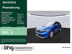 Blau Gebraucht 2022 Skoda Enyaq iV SUV | 30.460 € (Guter Preis)