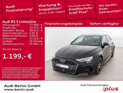 Mythosschwarz metallic Gebraucht 2025 Audi RS3 Ambiente Kleinwagen | 77.900 €