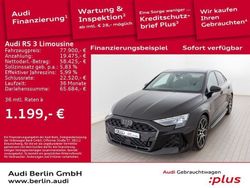 Mythosschwarz metallic Gebraucht 2025 Audi RS3 Ambiente Limousine | 77.900 €