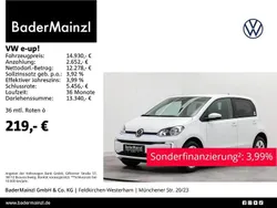 Pure white Gebraucht 2021 VW e-up! Active Kleinwagen | 14.930 € (Fairer Preis)