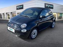 Schwarz Gebraucht 2021 Fiat 500C Lounge Cabrio | 12.490 € (Fairer Preis)