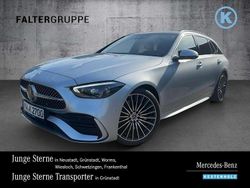 Lack hightechsilber Gebraucht 2024 Mercedes C300 AMG line Kombi | 56.450 €