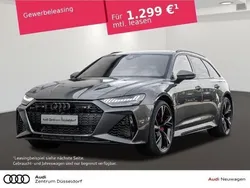 Mythosschwarz metallic Gebraucht 2024 Audi RS6 Ambiente Kombi | 135.980 € (Teuer)