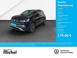 Schwarz Gebraucht 2021 VW T-Cross Style SUV | 18.230 € (Guter Preis)