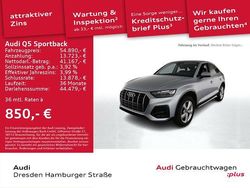 Florettsilber metallic Gebraucht 2024 Audi Q5 Sportback Advanced Plus SUV | 54.890 € (Teuer)