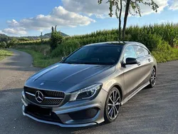 Grau Gebraucht 2015 Mercedes CLA220 AMG line Limousine | 15.900 € (Guter Preis)