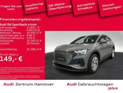 Kieselgrau Gebraucht 2022 Audi Q4 Sportback e-tron Ambiente SUV | 23.800 € (Superpreis)